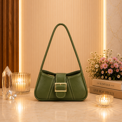 Stylish Half Moon Bag for Girls – Modern Fashion Shoulder Handbag