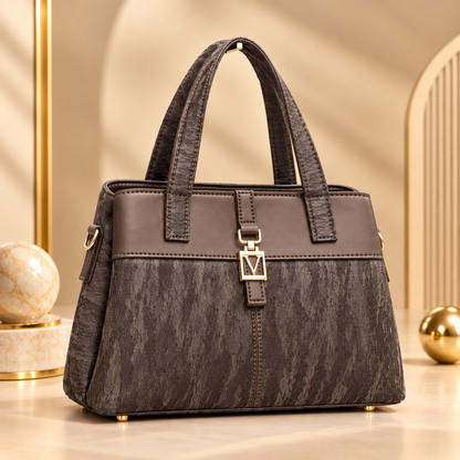 Velveeta 3-Partition Carry Handbag for Women